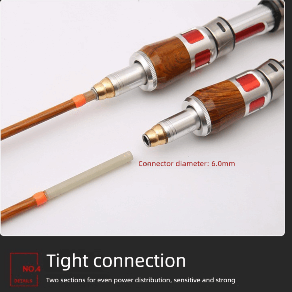 Wędka spinningowa 4-częściowa, – Fishing Rod Carbon Fiber recenzja i cena