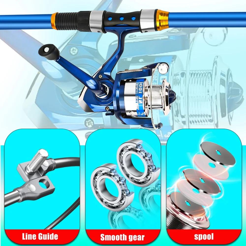 Zestaw wędki teleskopowej z wł – Fishing Rod Carbon Fiber recenzja i cena